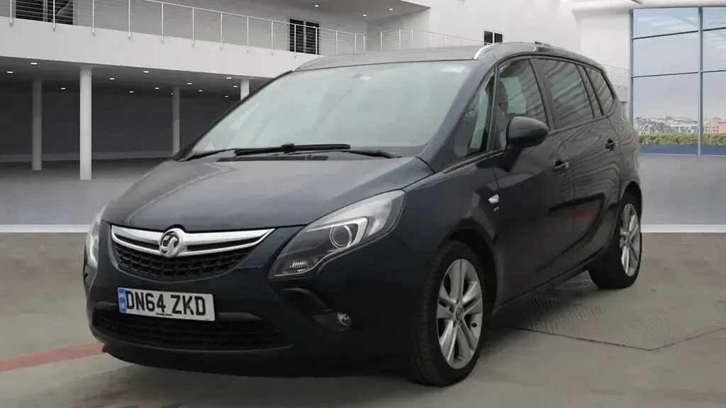 Begagnad Vauxhall Zafira SRi 170 HK (125 kW) 2014 Grön Minibuss