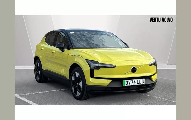 Yellow Used 2024 Volvo EX30 Plus SUV | £24,624 (Good price) - Image 1/4