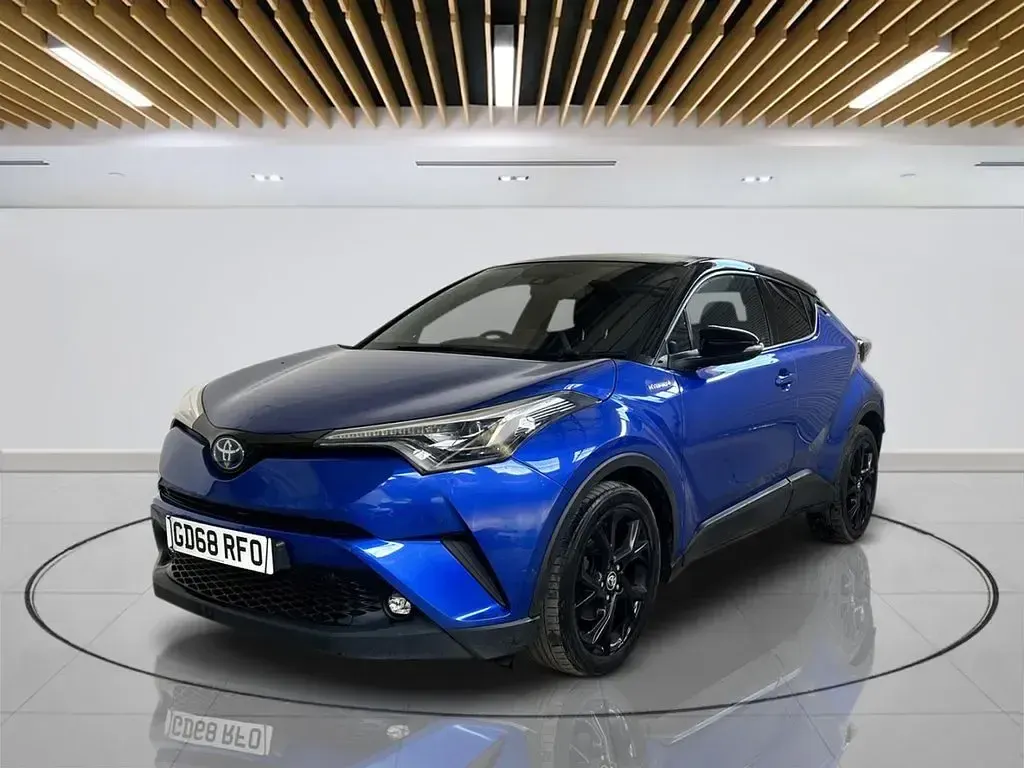 Used Toyota C-HR 122 HP (89 kW) 2019 Blue SUV