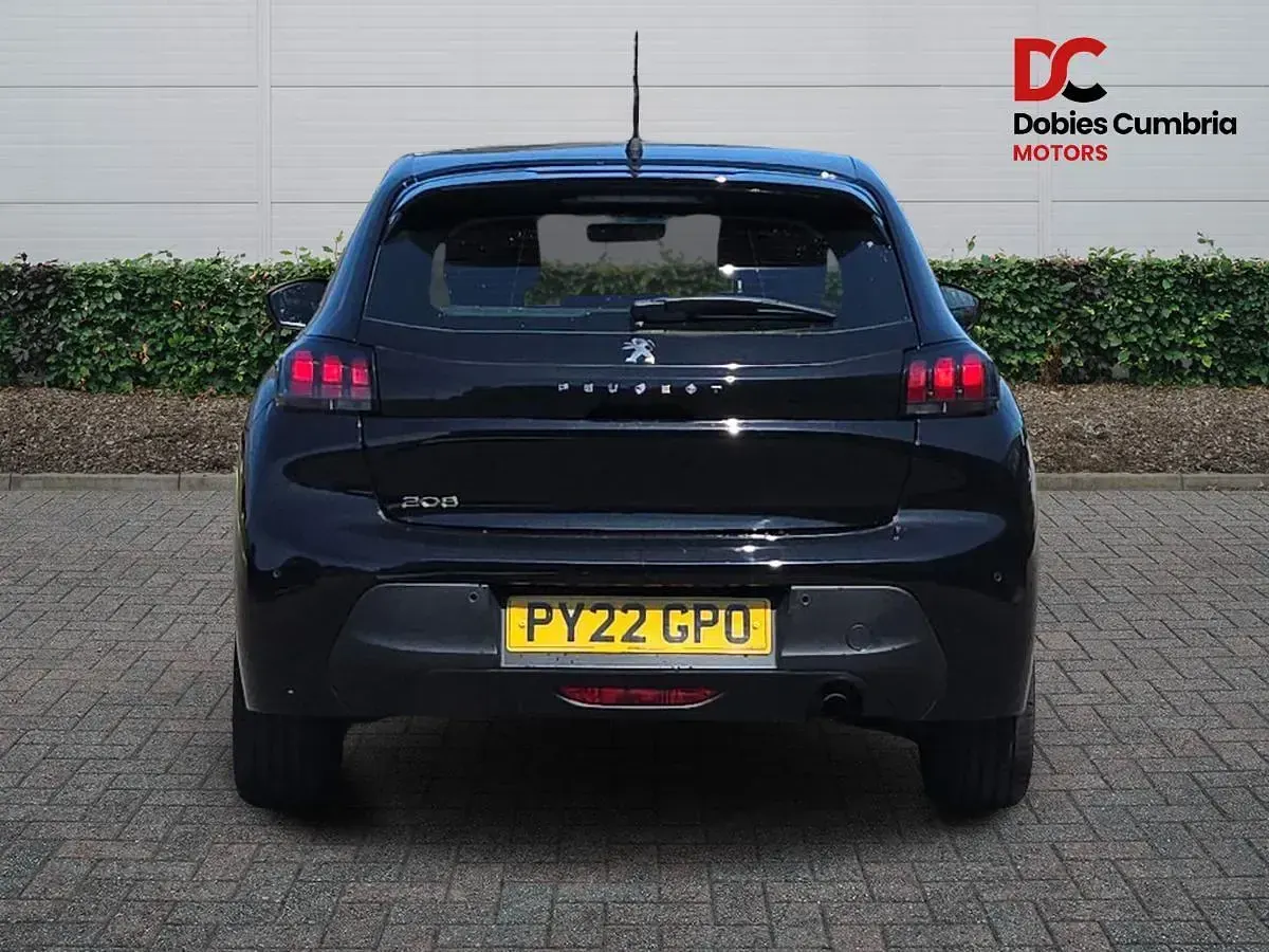 Used Peugeot 208 Active Premium 100 HP (73 kW) 2022 Black Hatchback