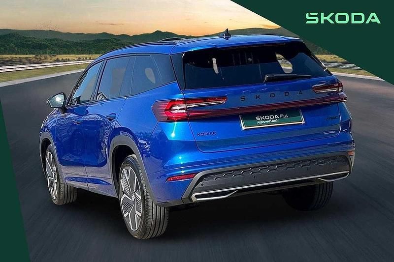 New Skoda Kodiaq SportLine 110 HP (80 kW) 2025 Race blue metallic SUV