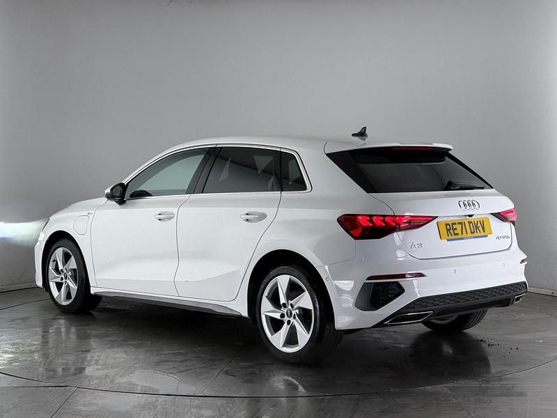 Used Audi A3 Sportback e-tron S-Line 2021 White Hatchback