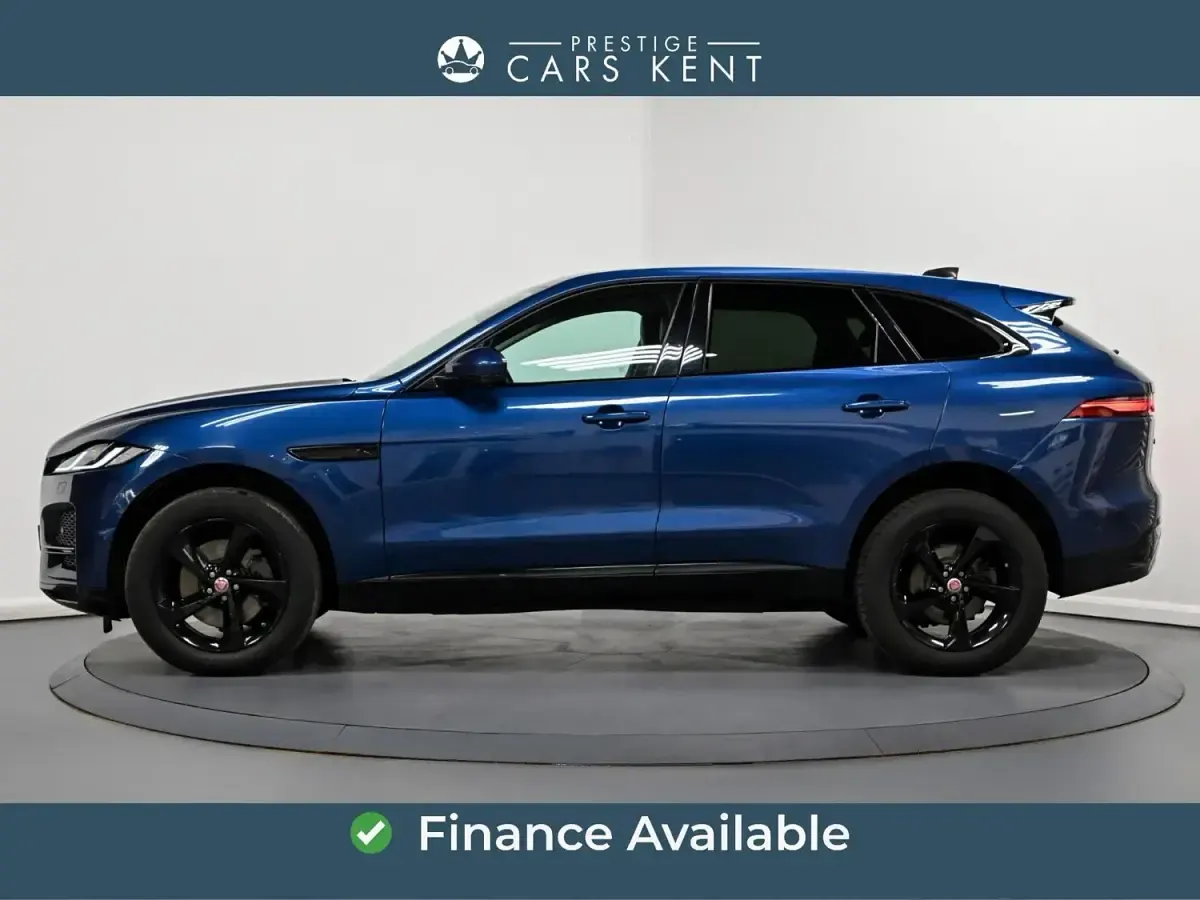 Używany Jaguar F-Pace S 204 KM (150 kW) 2021 Niebieski SUV