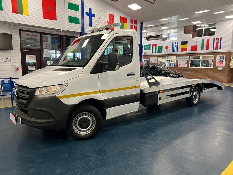 Begagnad Mercedes Sprinter Progressive 150 HK (110 kW) 2021 Vit Van