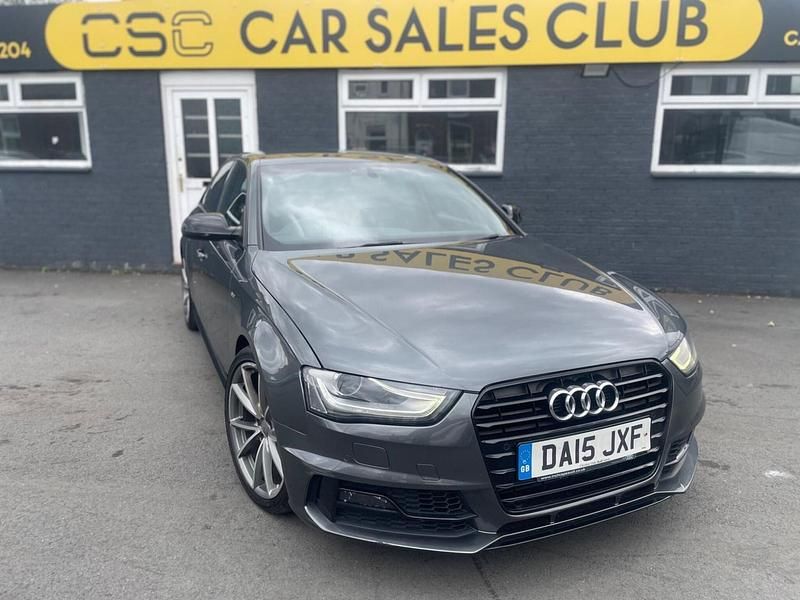 Grey Used 2015 Audi A4 Black Edition Sedan | £8,695 (A bit pricey) - Image 1/4