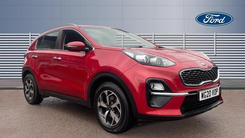 Red Used 2020 Kia Sportage SUV | £12,980 (Good price) - Image 1/3