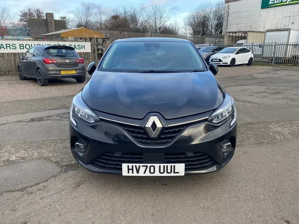 Used Renault Clio V Iconic 100 HP (73 kW) 2020 Black Hatchback