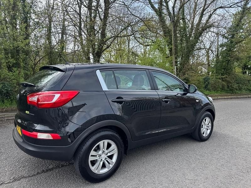 Used Kia Sportage 133 HP (97 kW) 2013 Black SUV