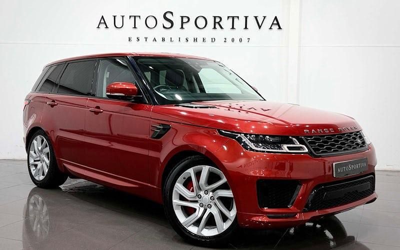 Red Used 2021 Land Rover Range Rover Sport HSE Dynamic SUV | £35,900 (Super price) - Image 1/3