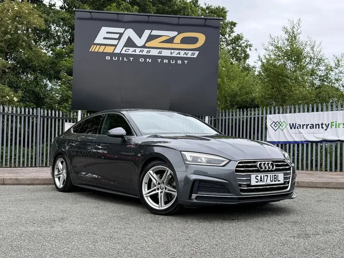 Used Audi A5 S-Line 190 HP (139 kW) 2017 Grey Coupe