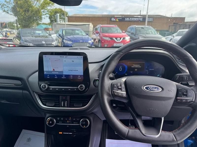 Używany Ford Puma ST-Line X 123 KM (90 kW) 2020 Niebieski Hatchback