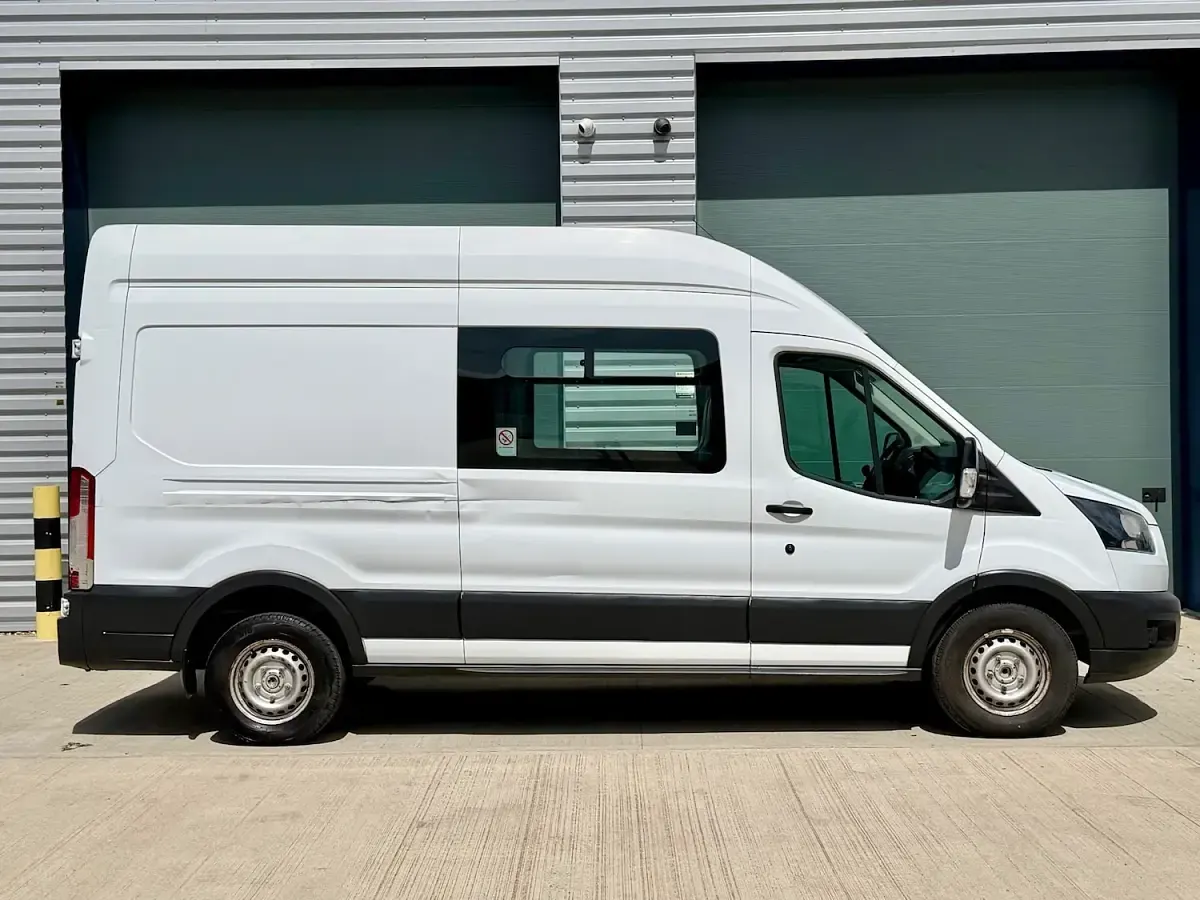 Used Ford Transit 125 HP (91 kW) 2016 White Van