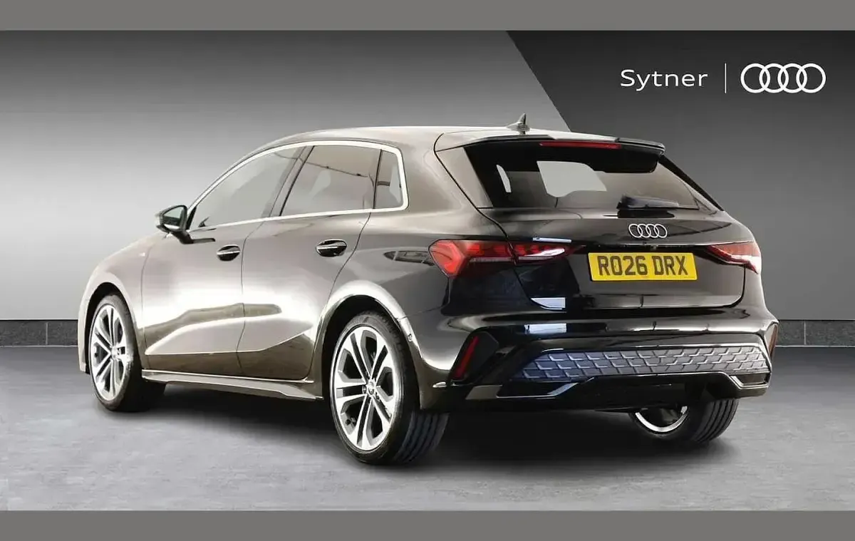New Audi A3 S-Line 113 HP (83 kW) 2026 Black Hatchback