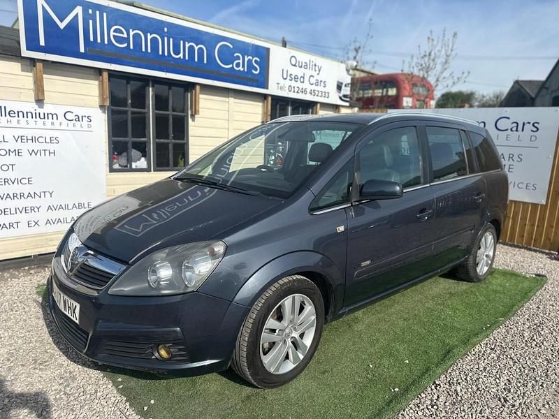 Blue Used 2007 Vauxhall Zafira Design Edition MPV | £1,795 (Fair price) - Image 1/4