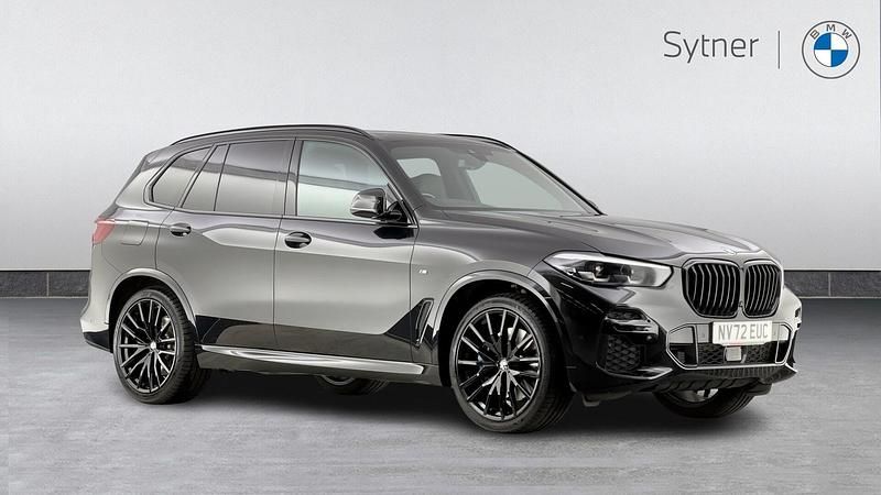 Black Used 2022 BMW X5 M Sport SUV | £47,000 (Fair price) - Image 1/4