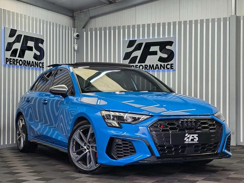 Blue Used 2020 Audi S3 Advanced Hatchback | £31,500 (Fair price) - Image 1/4