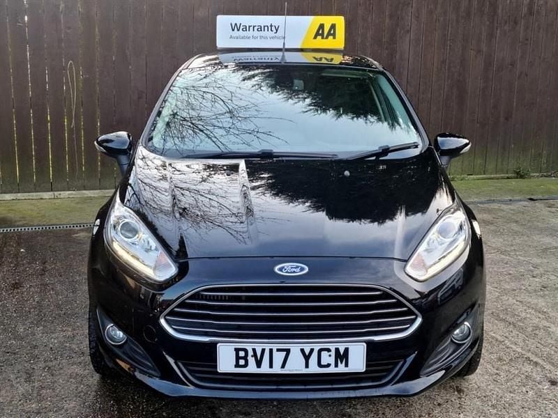 Used Ford Fiesta Titanium 2017 Black Hatchback