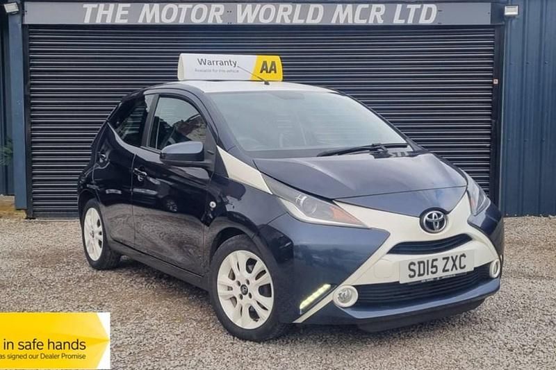 Blue Used 2015 Toyota Aygo x-press Hatchback | £4,390 (Fair price) - Image 1/1