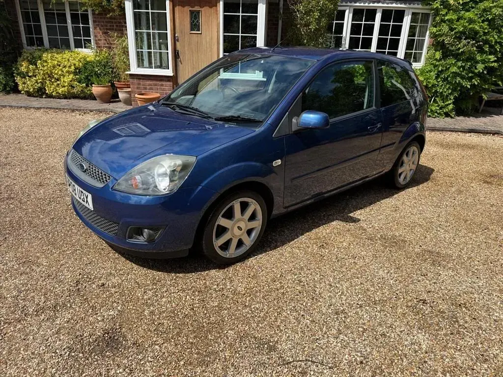 Used Ford Fiesta Zetec 2008 Blue Hatchback