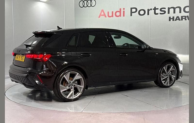 Used Audi A3 Black Edition 150 HP (110 kW) 2025 Black Hatchback