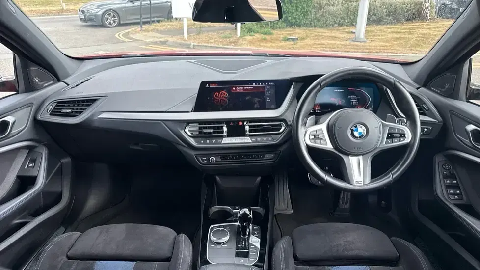 Used BMW M135 Shadowline 302 HP (222 kW) 2023 Red Hatchback