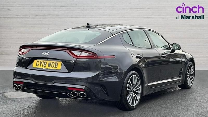 Used Kia Stinger GT-Line S 244 HP (179 kW) 2018 Grey Hatchback