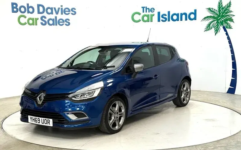 Used Renault Clio IV GT-Line 90 HP (66 kW) 2019 Blue Hatchback
