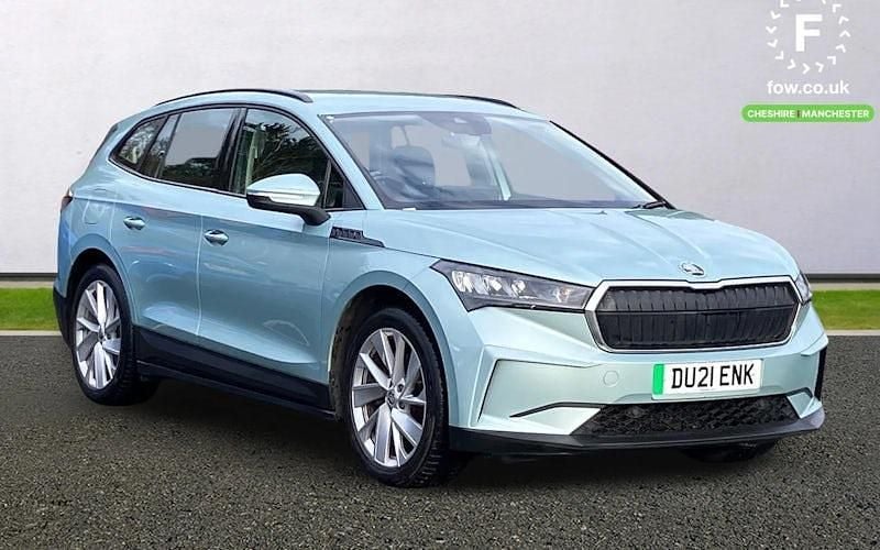 Used Skoda Enyaq iV Suite 131 kW (179 HP) 2021 Silver SUV