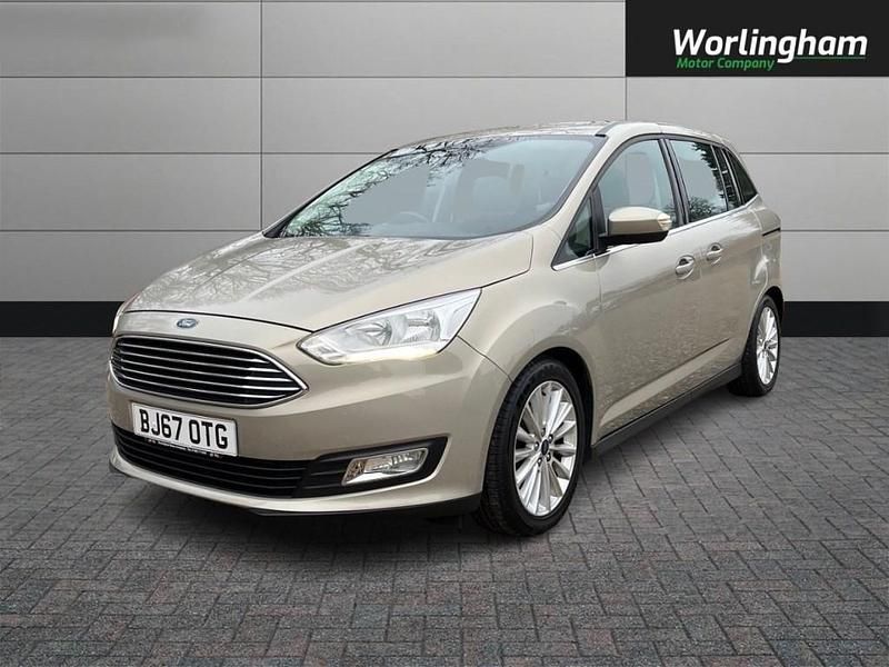 Used Ford Grand C-Max Titanium 150 HP (110 kW) 2017 Silver MPV