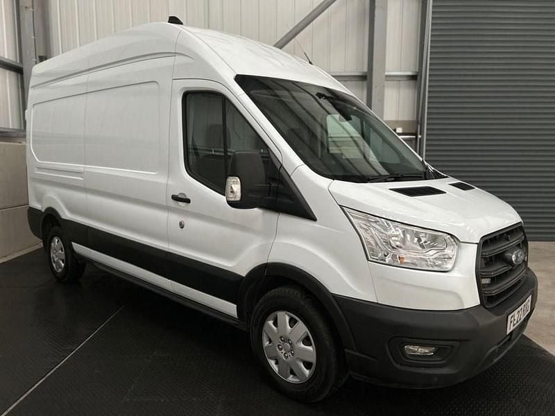 Used Ford Transit Trend 130 HP (95 kW) 2022 White Van