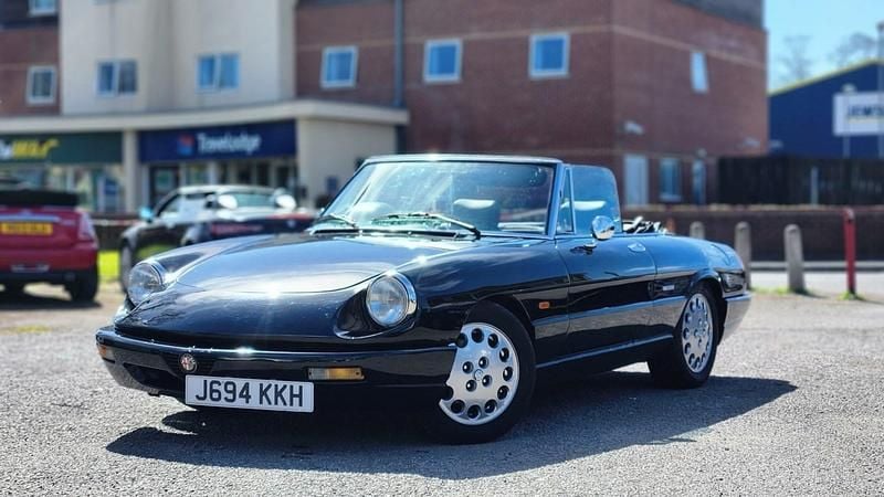 Used Alfa Romeo Spider 1997 Black Cabriolet