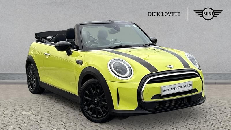 Yellow Used 2023 Mini Cooper Classic Hatchback | £18,990 (Fair price) - Image 1/4