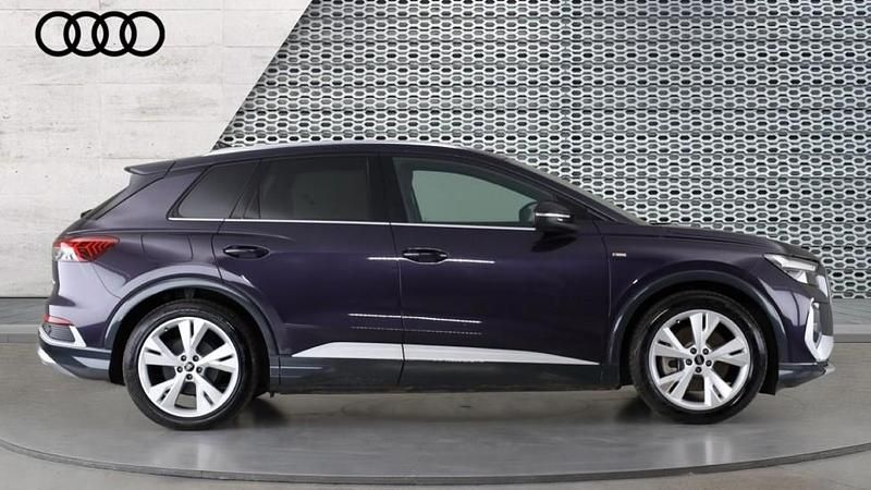 Used Audi Q4 e-tron S-Line 210 kW (286 HP) 2024 Mauve/purple SUV
