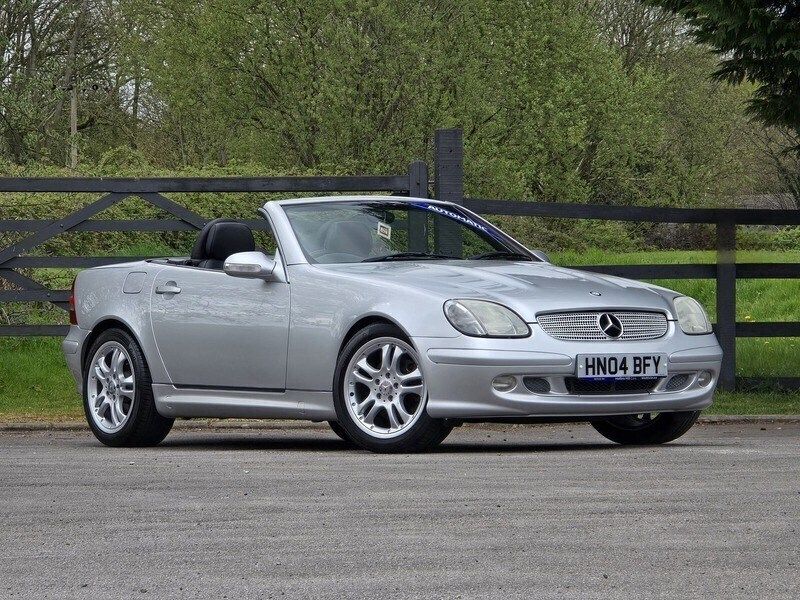 Silver Used 2004 Mercedes SLK320 Edition Cabriolet | £8,975 - Image 1/4