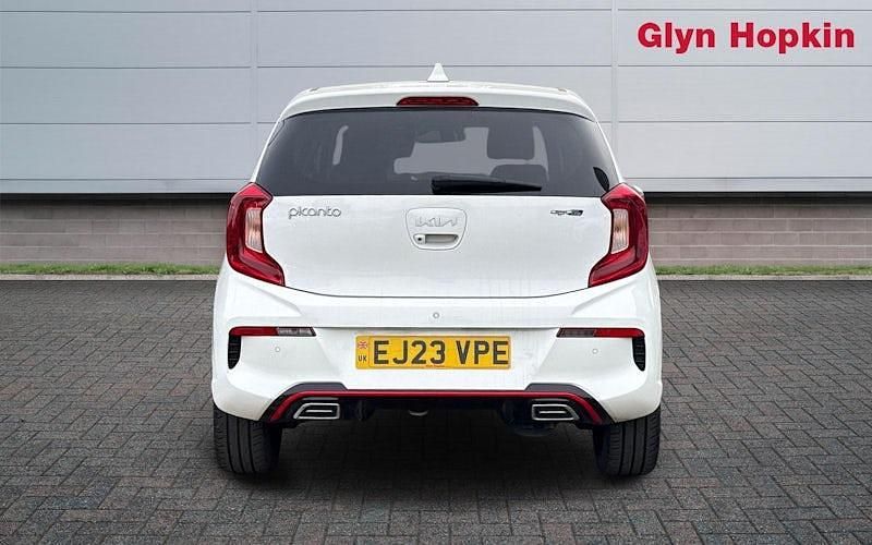 Used Kia Picanto GT-Line S 101 HP (74 kW) 2023 White Hatchback