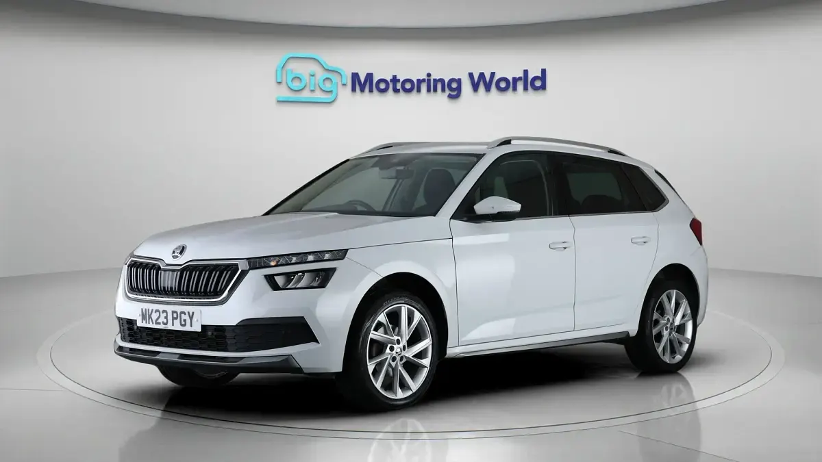 Used Skoda Kamiq SE L Executive 148 HP (108 kW) 2023 White SUV