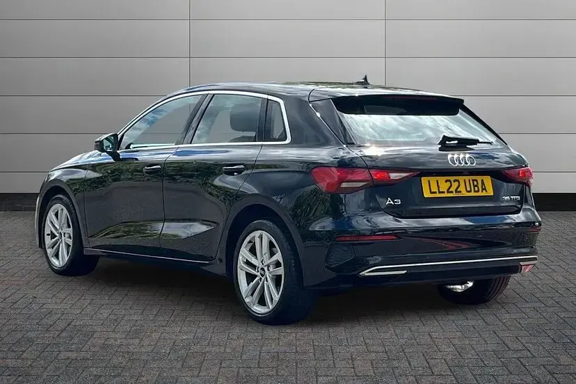 Used Audi A3 Sport 150 HP (110 kW) 2022 Brilliant black Sedan