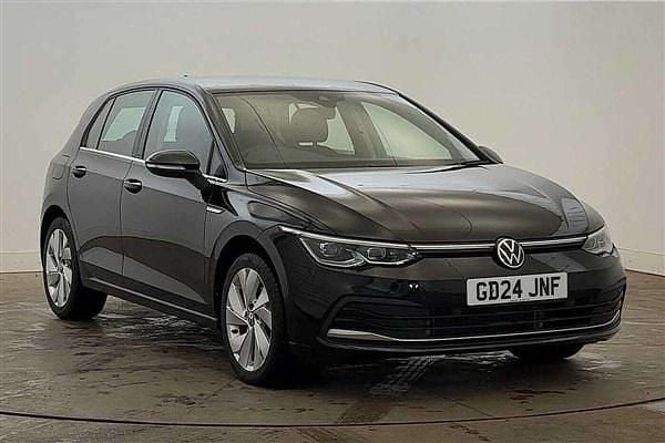 Black Used 2024 VW Golf VIII Style Hatchback | £20,302 (Good price) - Image 1/4