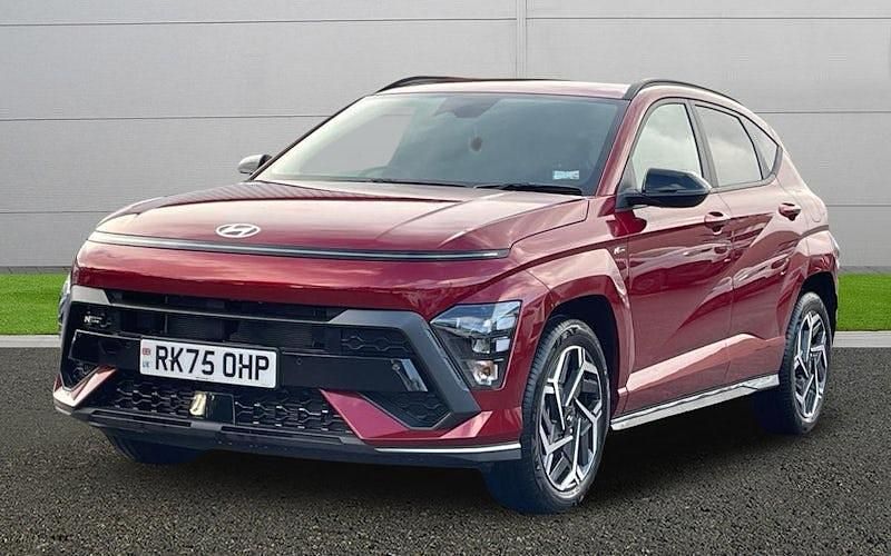 Used Hyundai Kona N Line 137 HP (100 kW) 2025 Red SUV