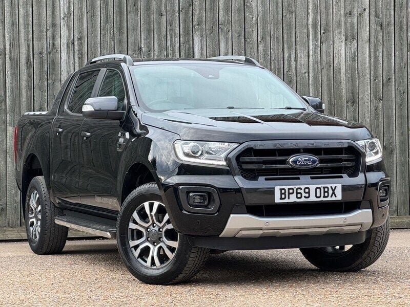 Black Used 2019 Ford Ranger Wildtrack Pickup | £17,500 (Good price) - Image 1/3