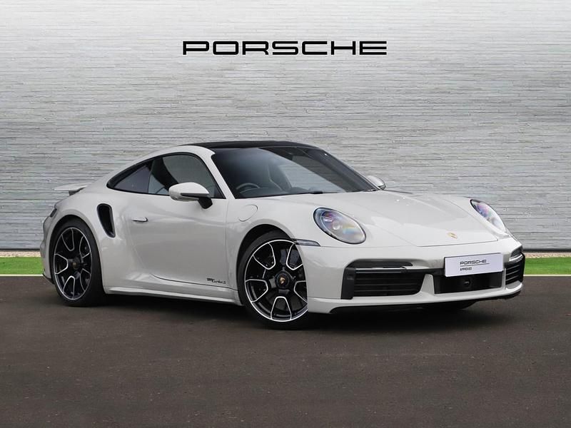 Grey Used 2022 Porsche 911 Turbo S Coupe | £148,900 (Super price) - Image 1/4