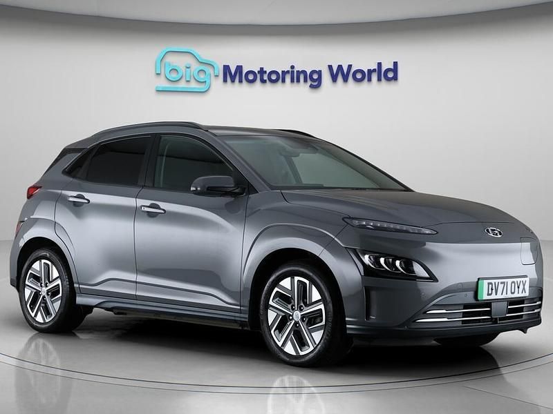 Grey Used 2021 Hyundai Kona Premium SUV | £12,400 (Fair price) - Image 1/4
