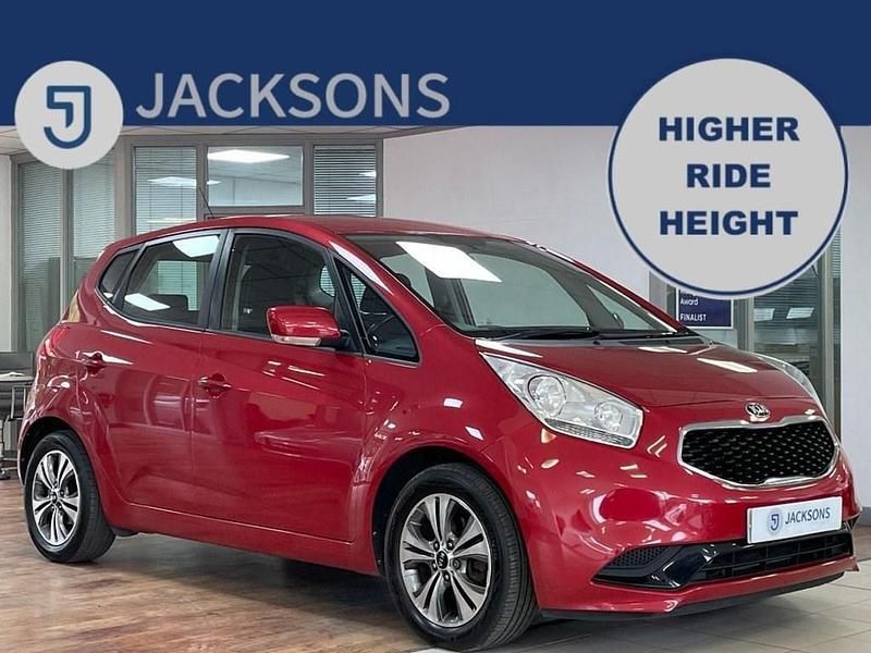 Red Used 2017 Kia Venga 2 Hatchback | £6,490 (Fair price) - Image 1/4