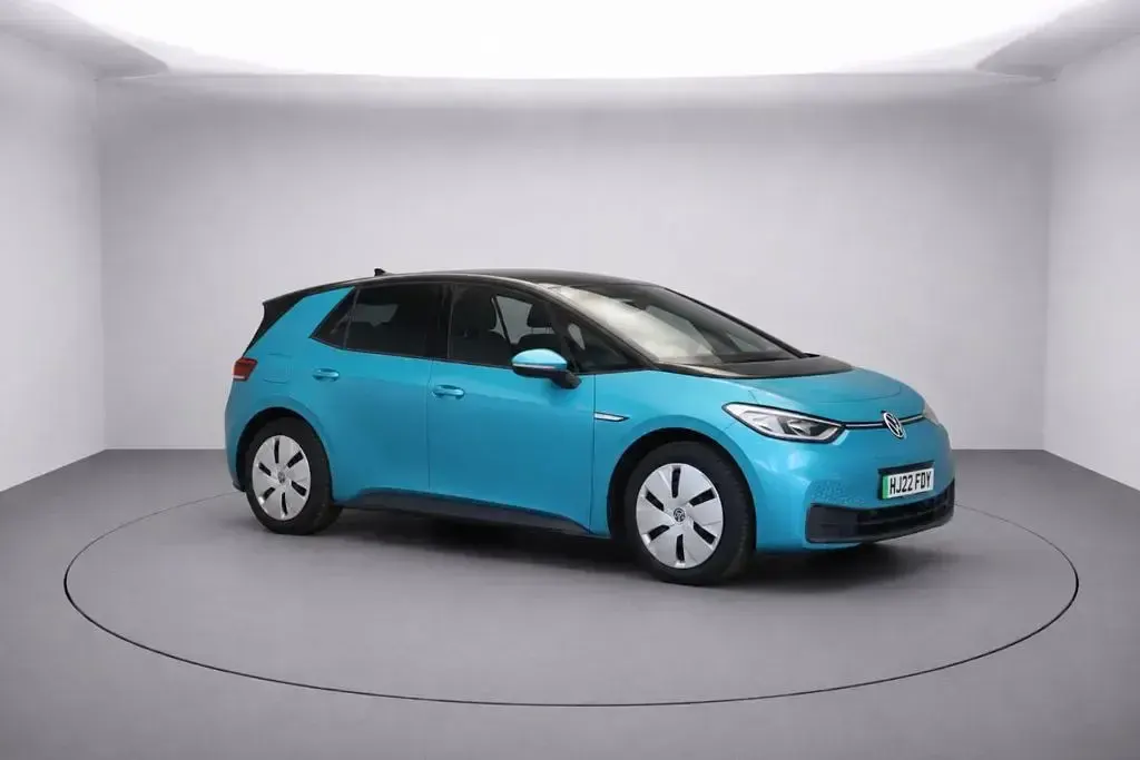 Used VW ID.3 Pro Performance 150 kW (204 HP) 2022 Blue Hatchback
