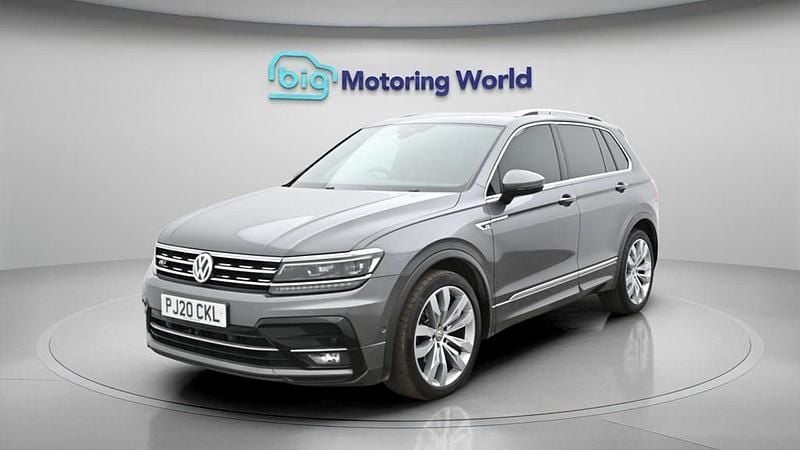 Used VW Tiguan R-line 150 HP (110 kW) 2020 Grey SUV