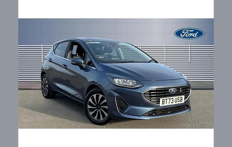 Used Ford Fiesta Titanium 125 HP (91 kW) 2023 Blue Hatchback