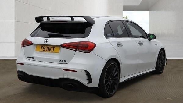 Used Mercedes A35 AMG Premium Plus 2019 White Hatchback