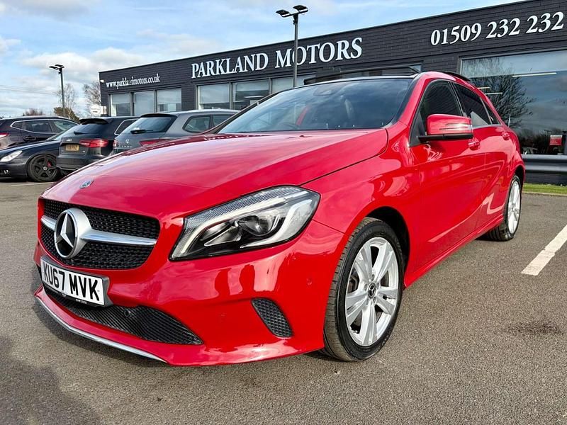 Used Mercedes A200 Premium Plus 2017 Red Hatchback