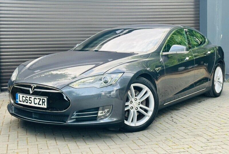 Silver Used 2015 Tesla Model S Sedan | £18,490 (Good price) - Image 1/4