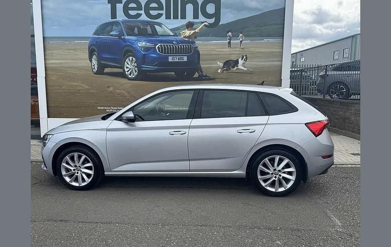 Used Skoda Scala SE L 150 HP (110 kW) 2022 Brilliant silver metallic Hatchback